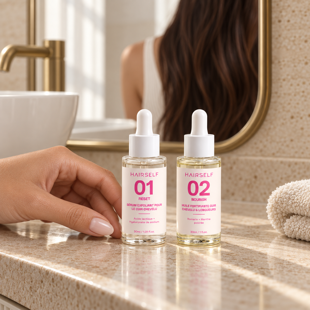 THE SCALP ROUTINE | 01 RESET + 02 NOURISH