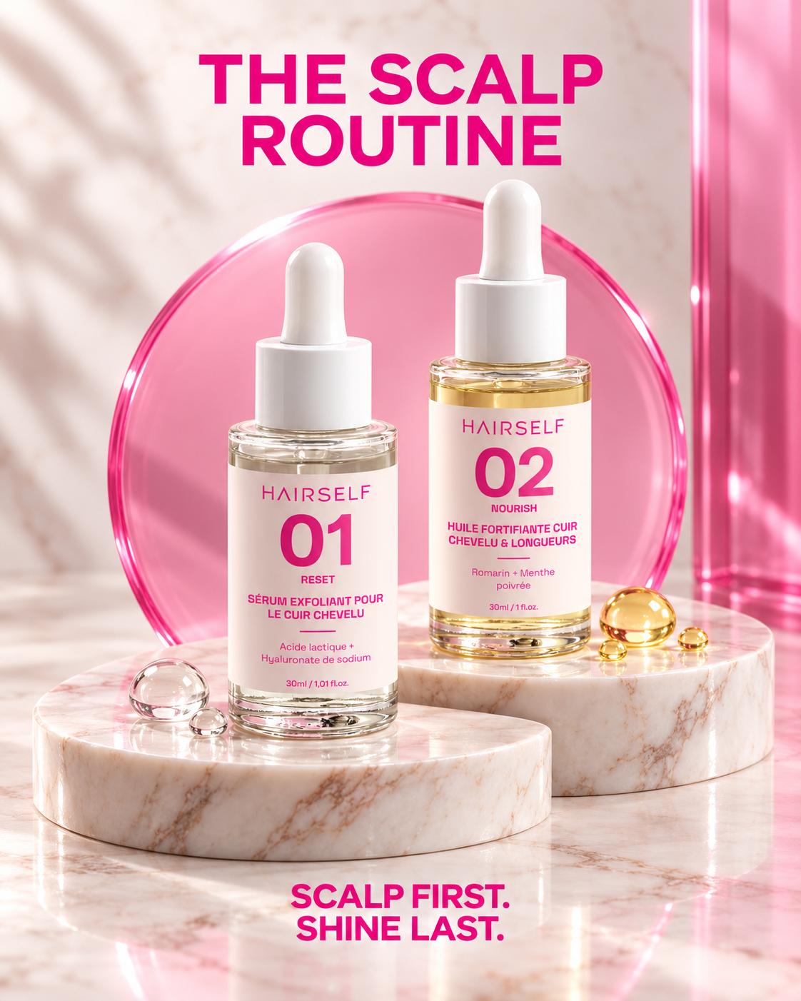 THE SCALP ROUTINE | 01 RESET + 02 NOURISH