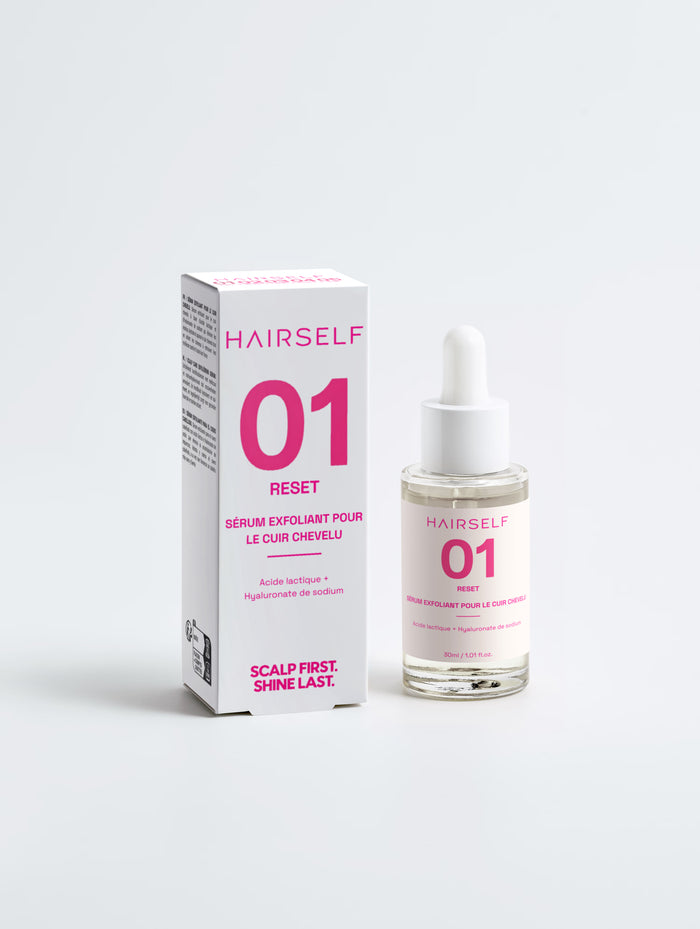 01 RESET — Sérum exfoliant pour le cuir chevelu