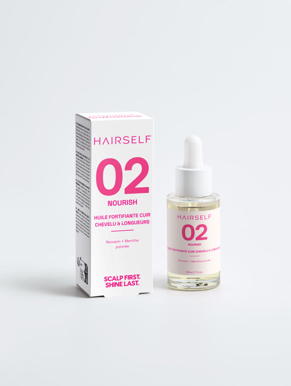 02 NOURISH — Huile nourrissante cuir chevelu & longueurs