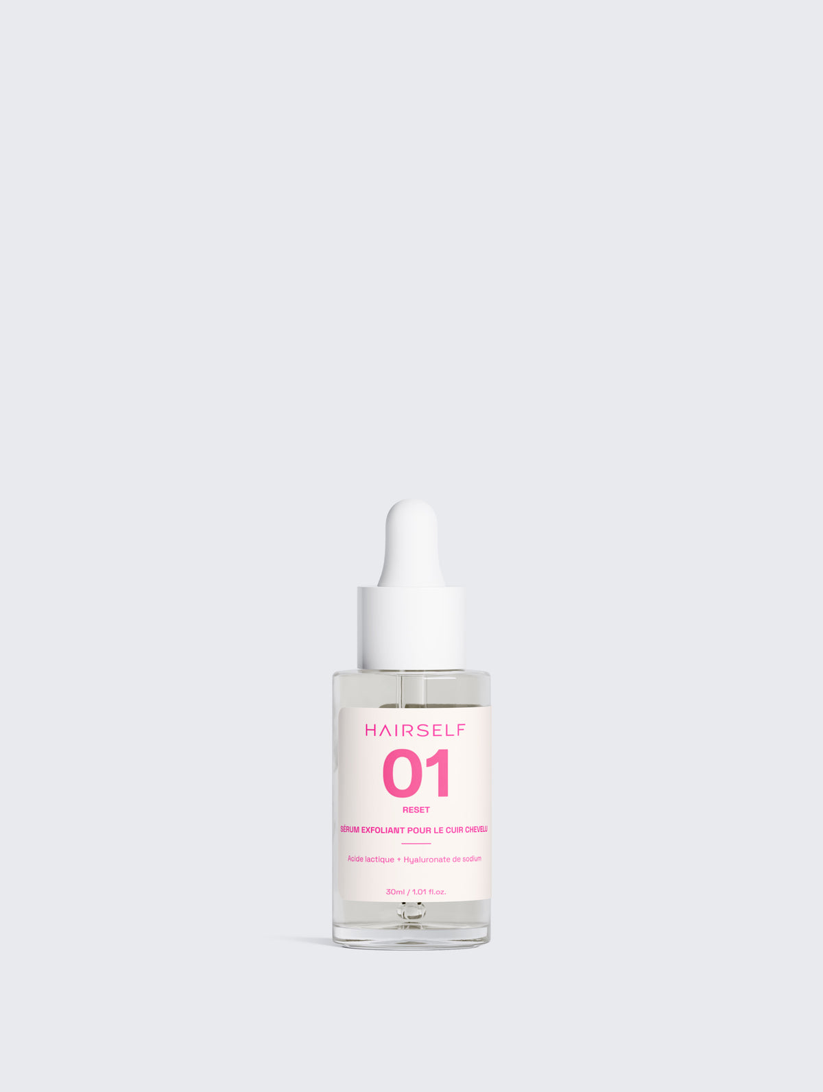Sérum exfoliant cuir chevelu Étiquette 